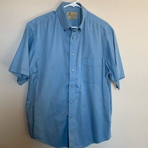 Roundtree and Yorke Gold Label Large short sleeve shirt in Blue